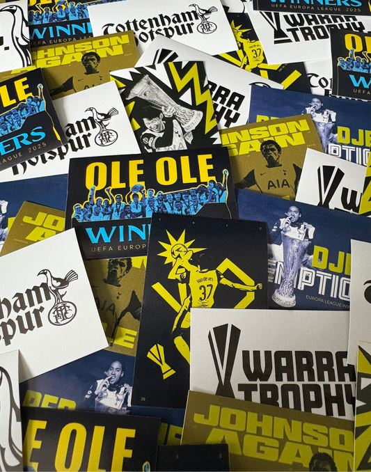 Sticker Collection #5 - Europa League winners edition (40 stickers)
